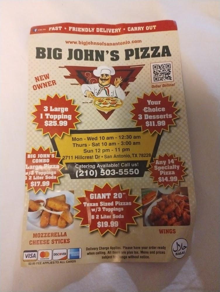 Big John's Pizza Cheese Bread Sticks With Ranch